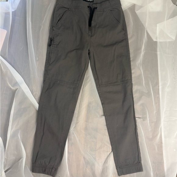 Men's Charcoal Jogger Pants - Picture 1 of 3
